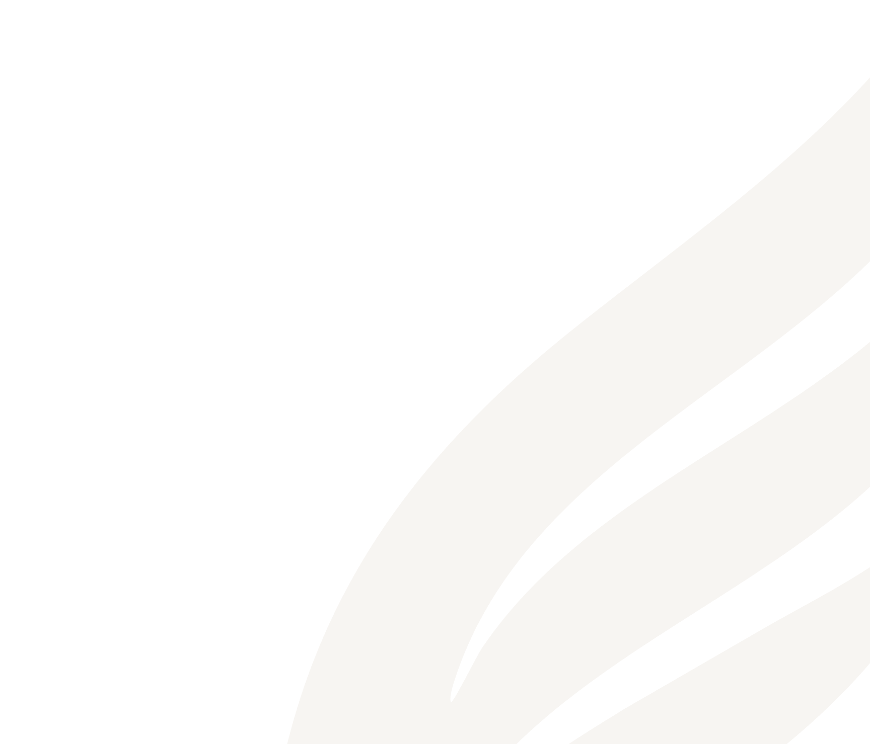 Abstract background featuring several broad, light beige curved bands fanning upwards from the bottom right corner.